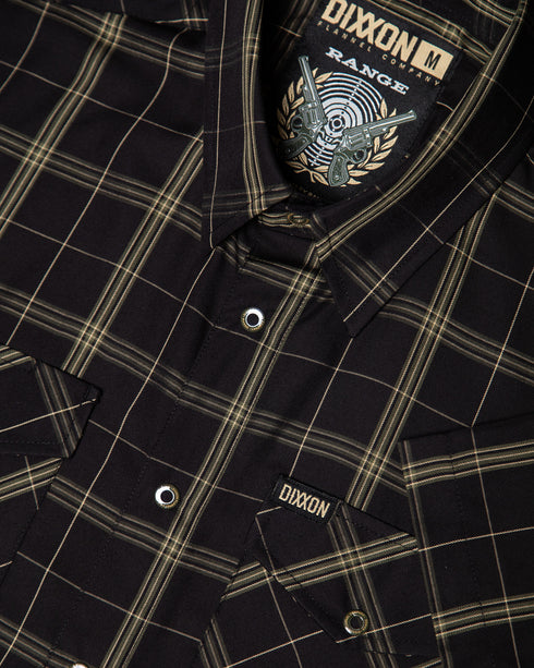 RANGE BAMBOO SHORT SLEEVE BUTTON UP - MENS